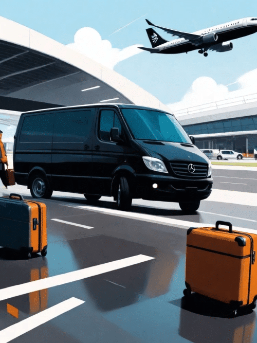 Airport Pickup & Drop Banner